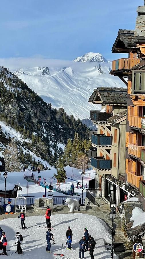 Arc 1950 - Appt 2Ch - 6 Pers - Res 5* Luxe - Piscine, Sauna, Hamman, Jacuzzi - Classe 5 Cristaux Paradiski Les Arcs  エクステリア 写真