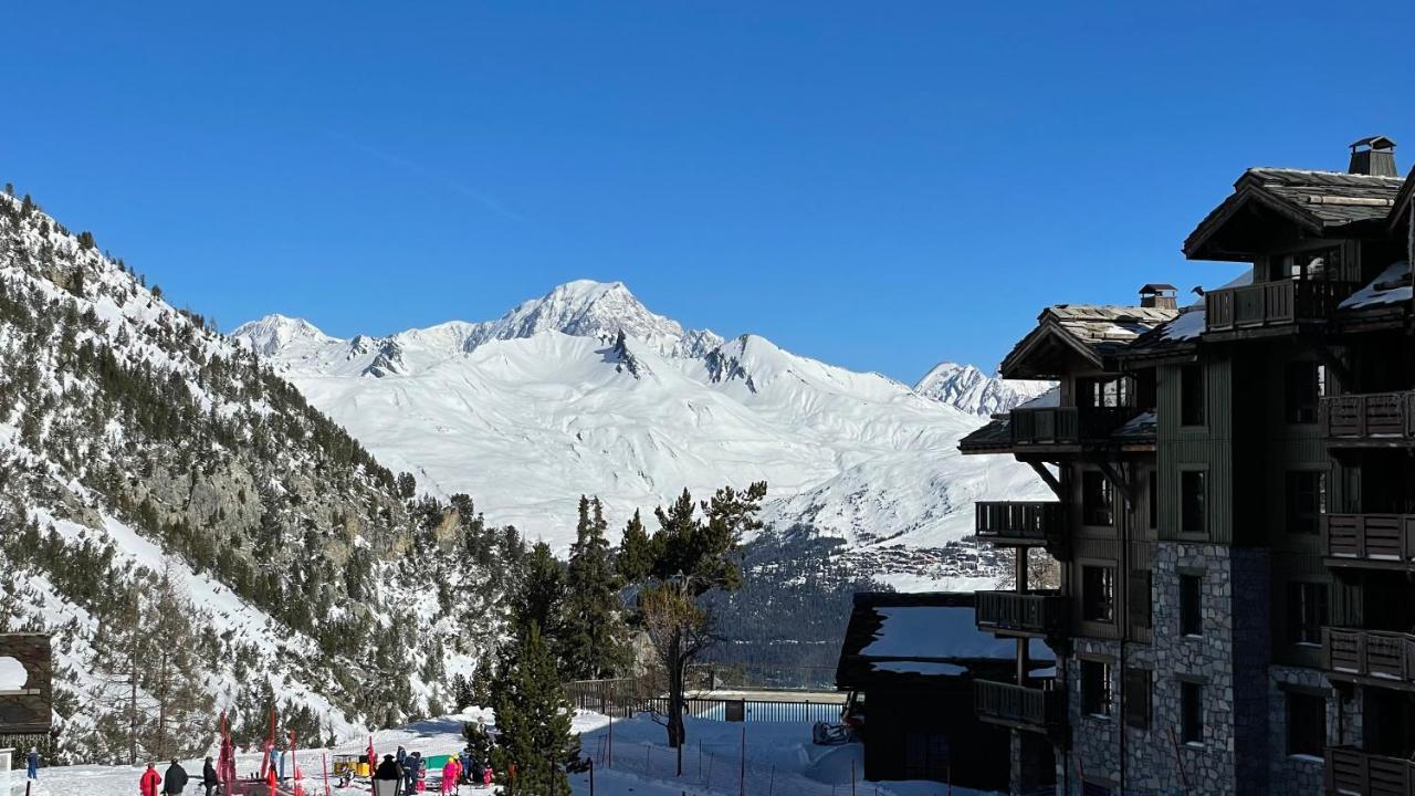 Arc 1950 - Appt 2Ch - 6 Pers - Res 5* Luxe - Piscine, Sauna, Hamman, Jacuzzi - Classe 5 Cristaux Paradiski Les Arcs  エクステリア 写真