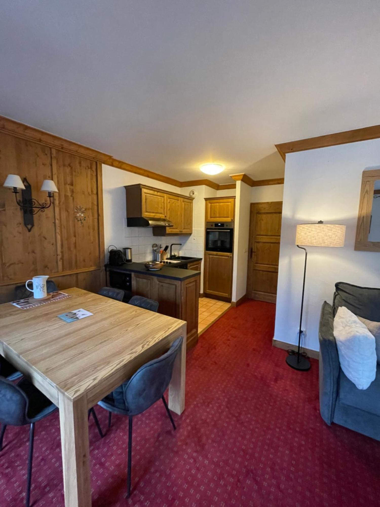Arc 1950 - Appt 2Ch - 6 Pers - Res 5* Luxe - Piscine, Sauna, Hamman, Jacuzzi - Classe 5 Cristaux Paradiski Les Arcs  エクステリア 写真