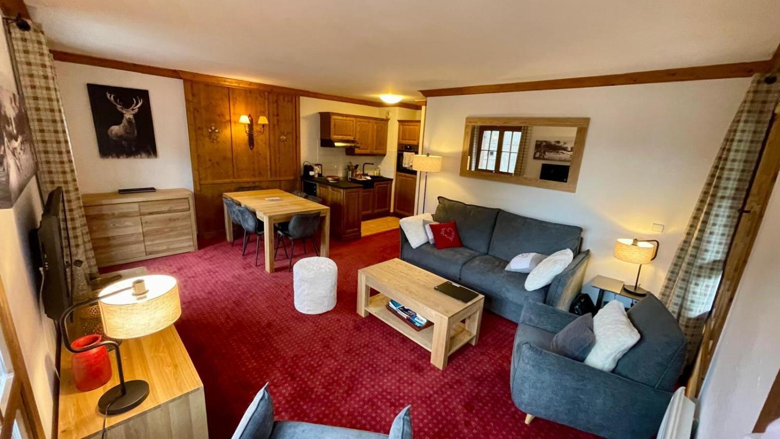 Arc 1950 - Appt 2Ch - 6 Pers - Res 5* Luxe - Piscine, Sauna, Hamman, Jacuzzi - Classe 5 Cristaux Paradiski Les Arcs  エクステリア 写真